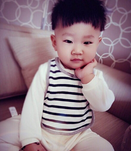 郭德綱曬小兒子照