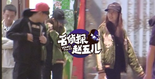 張子萱挺孕肚逛街