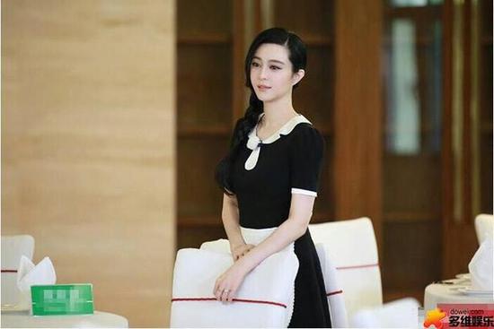 范冰冰女仆裝驚艷