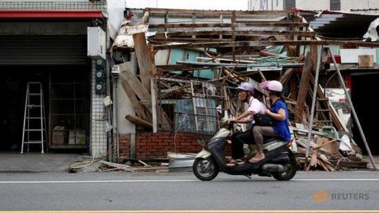 臺灣尼伯特臺風災害