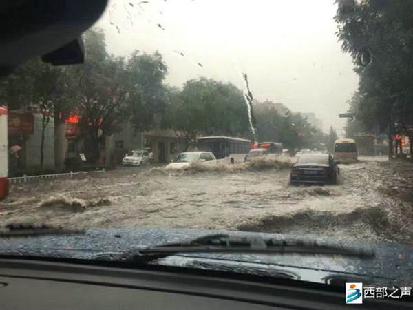 陜西迎強降雨 局地出現大暴雨