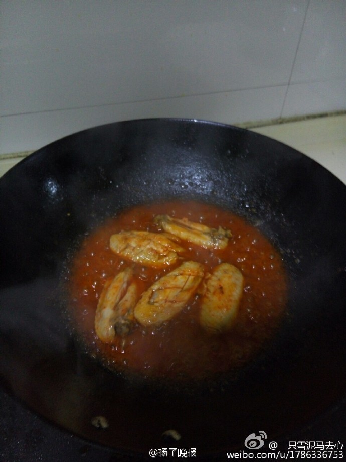 網友發明五彩雞翅