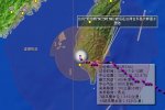 尼伯特登陸臺灣時風力16級