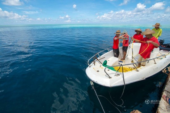 三沙發(fā)現(xiàn)海洋藍洞