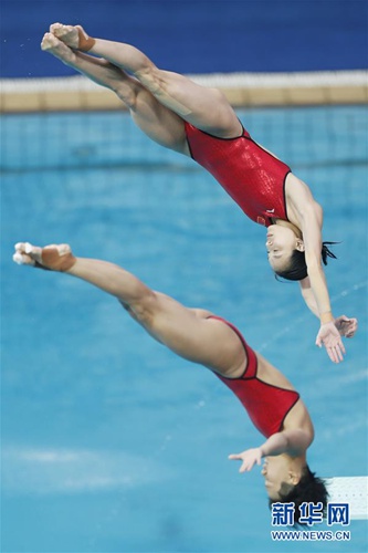 雙人3米跳水奪冠