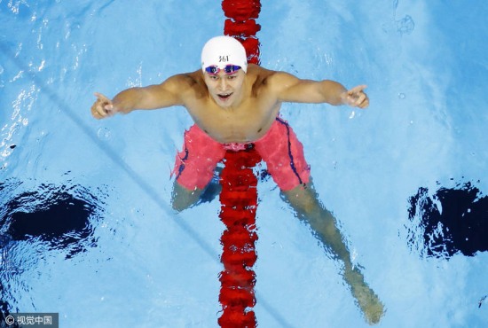 孫楊200米逆轉(zhuǎn)奪冠