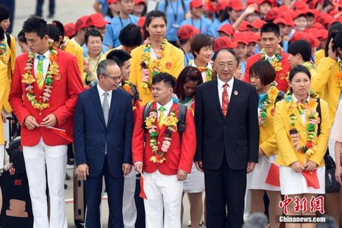 奧運(yùn)代表團(tuán)訪(fǎng)港