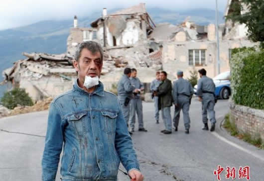 意大利強(qiáng)震