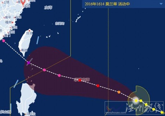 溫州臺風(fēng)莫蘭蒂