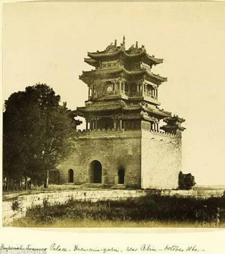 圓明園被毀前照片