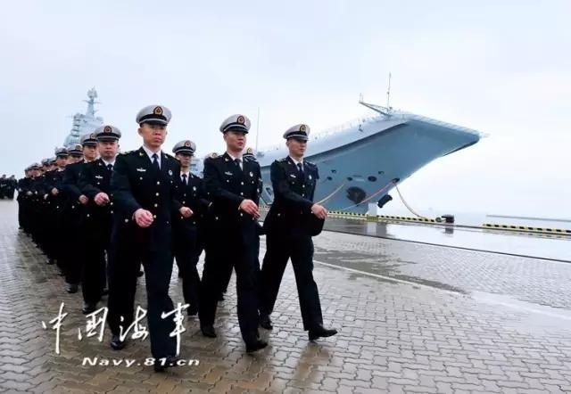 航母男神集體曝光