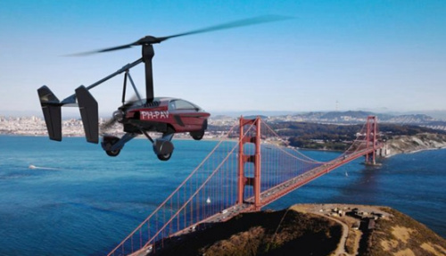 陸空兩用飛行車預計2018年上市
