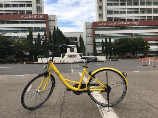 ofo宣布進入泰國