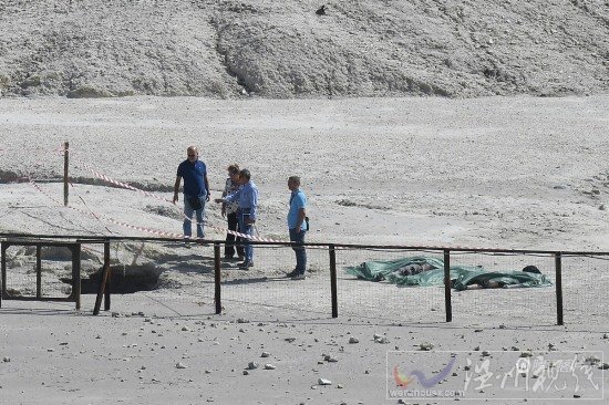 熊孩子墜入火山口