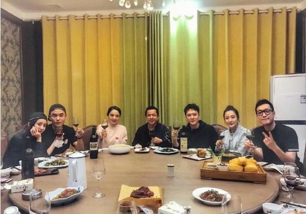 楊冪馮紹峰同框