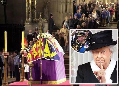 英國(guó)彩排女王駕崩