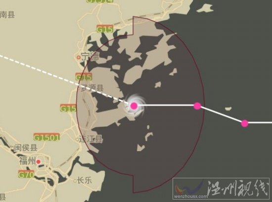 臺風瑪莉亞路徑圖