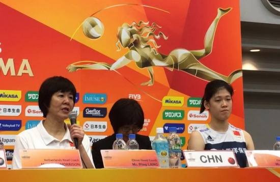 中國女排摘銅牌