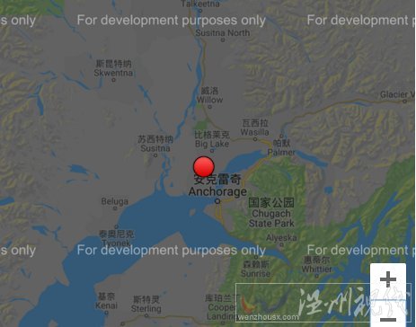 阿拉斯加發生地震