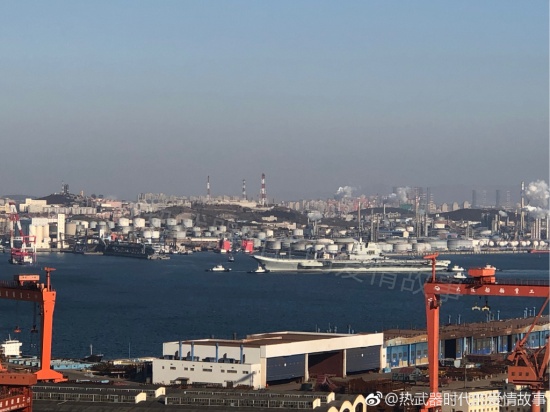 首艘國產航母歸來