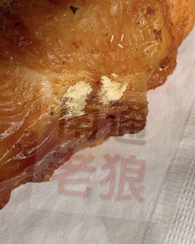 肯德基中吃到白卵 南通肯德基圓融店