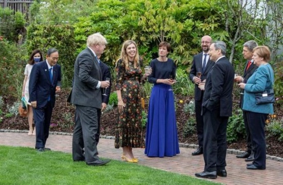 菅義偉G7首秀遭日網友吐槽