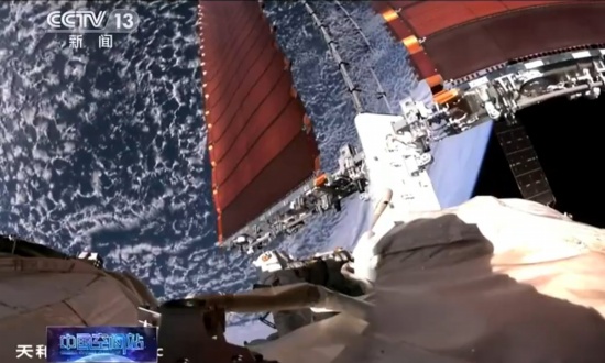 全景相機拍到地球絕美畫面