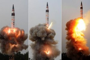 印度成功試射Agni-5洲際彈道導(dǎo)彈