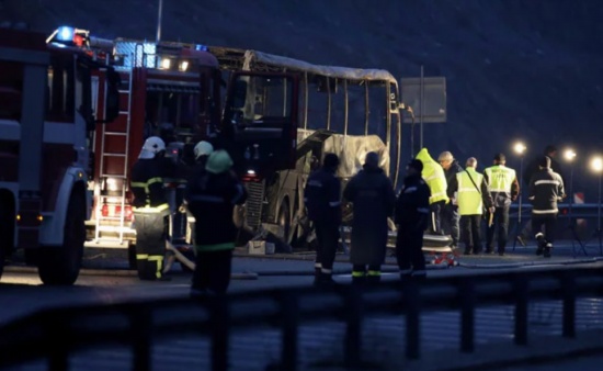 保加利亞公交車事故45人遇難