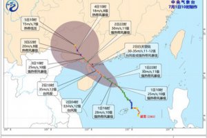 今年第3號臺風(fēng)暹芭將登陸廣東