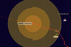 超強臺風瑪娃橫掃關島 風力已加強為18級超強臺風