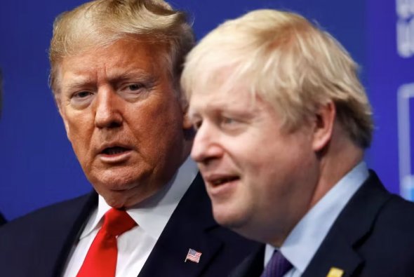 英國前首相約翰遜與特朗普的發(fā)言人討論了烏克蘭問題