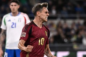 歐洲國(guó)家聯(lián)賽意大利2-2比利時(shí)