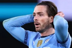 曼城主帥瓜迪奧拉將“在球場上”評判格拉利什