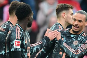 德甲柏林聯(lián)合1-1拜仁慕尼黑