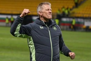 歐洲國家聯賽附加賽愛爾蘭隊2-1保加利亞隊