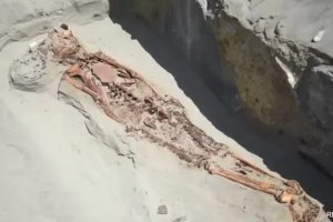 秘魯發現3000年前的人類祭祀骸骨