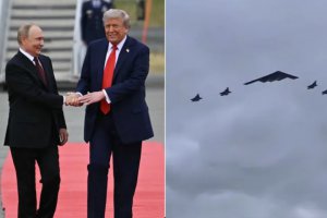 視頻：特朗普展示實力 B-2轟炸機掠過普京頭頂