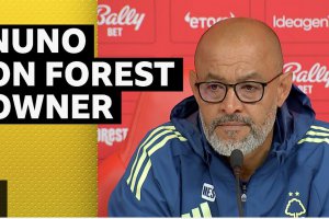 諾丁漢森林主帥努諾的未來充滿不確定性