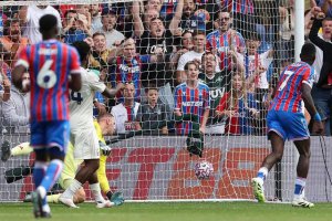 英超聯(lián)賽水晶宮1-1諾丁漢森林