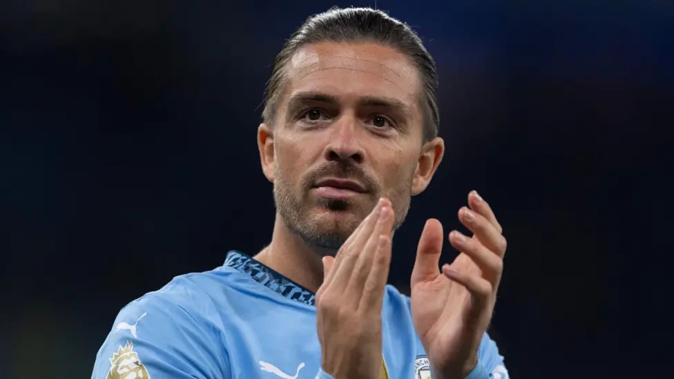 杰克·格拉利什上賽季僅為曼城首發了七場聯賽