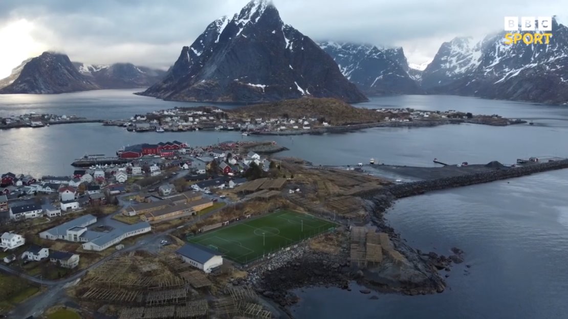 北極圈的足球場博德閃耀主場阿斯普米拉球場