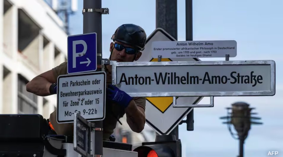  柏林重更名&ldquo;摩爾街&rdquo;為安東&middot;威廉&middot;阿莫街（Anton Wilhelm Amo）