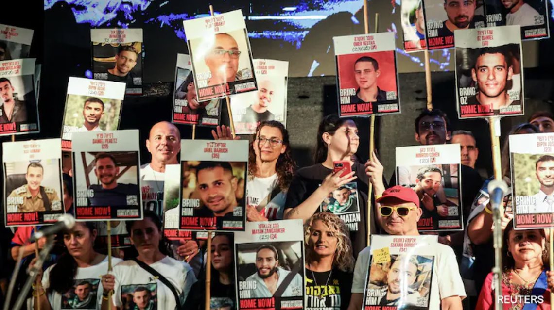 這20名以色列人質將從加沙獲釋
