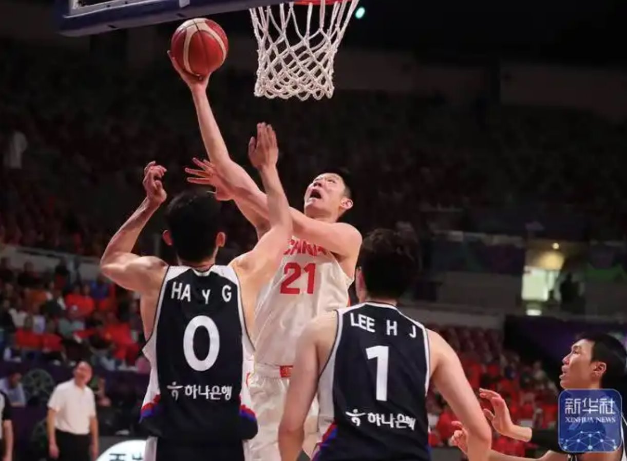 中國男籃再負韓國 世預賽兩連敗