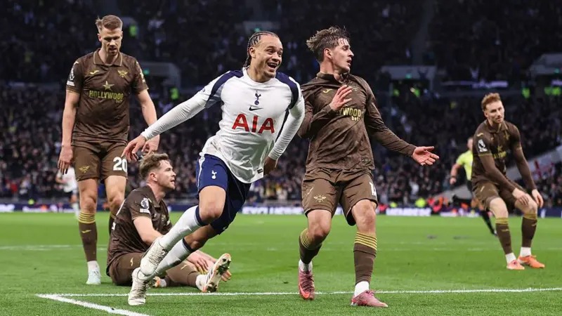 熱刺2-0布倫特福德